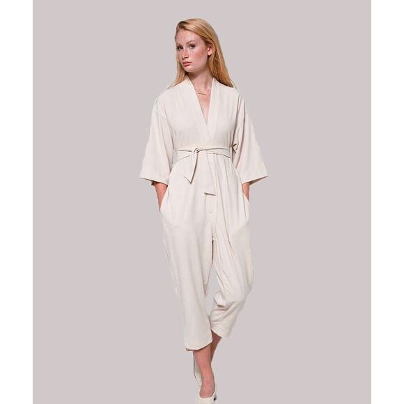 Jesse Kamm The Kimono Jumpsuit - Picture 1 of 12